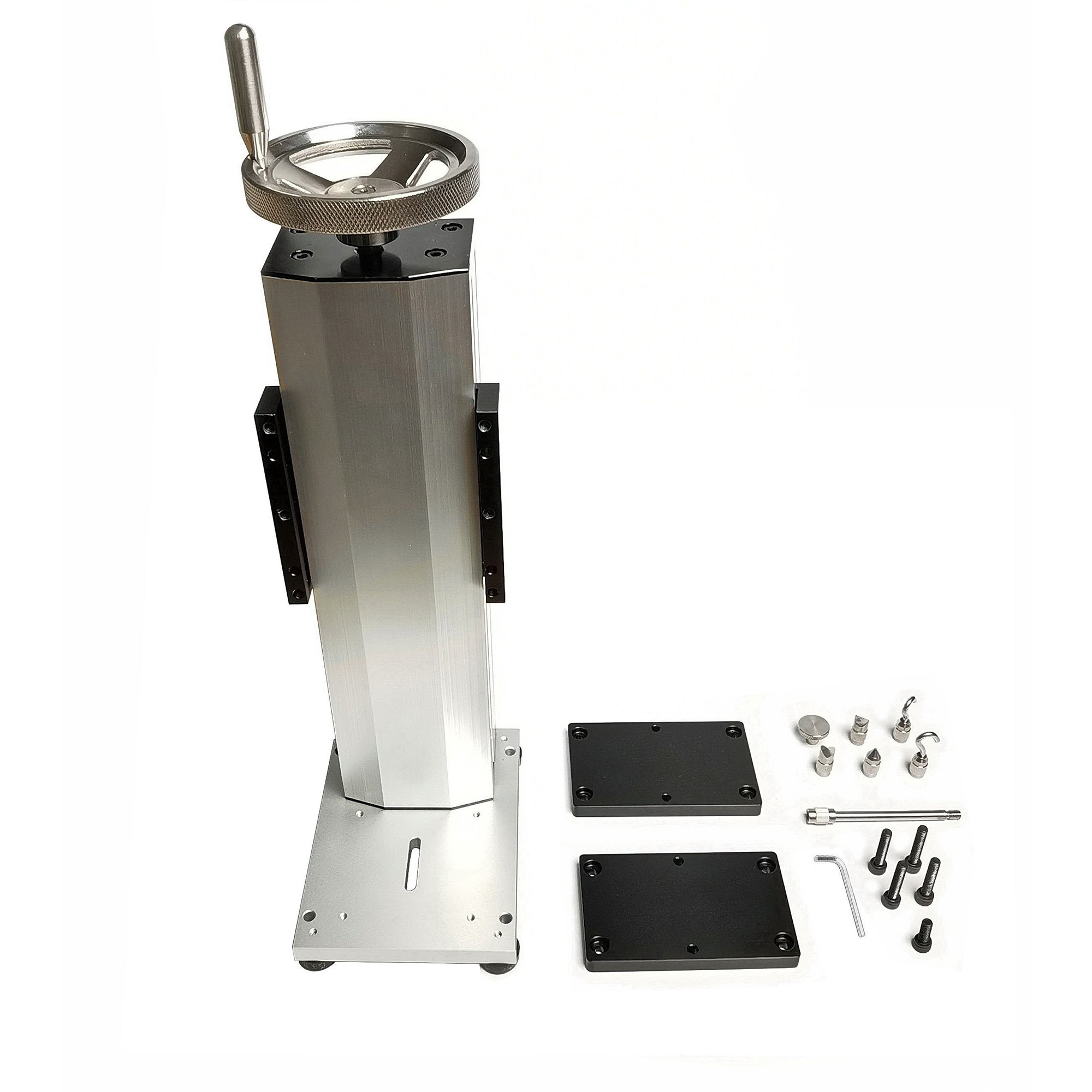 Nextech MTS5 test stand with attachment accessories
